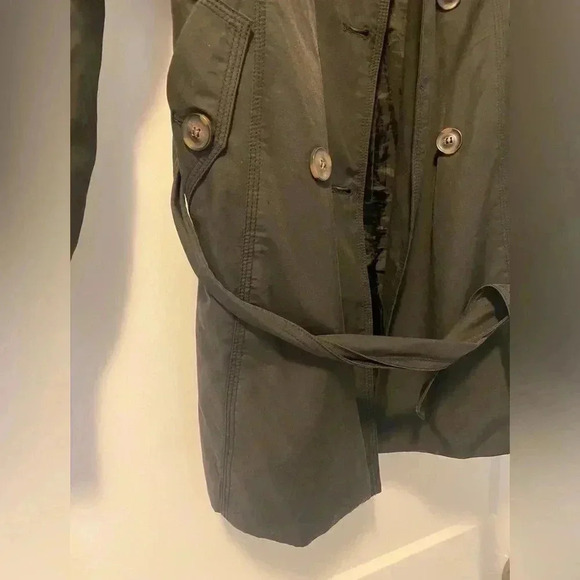 Women’s Only & Sons Black Trench Coat - Picture 3 of 11